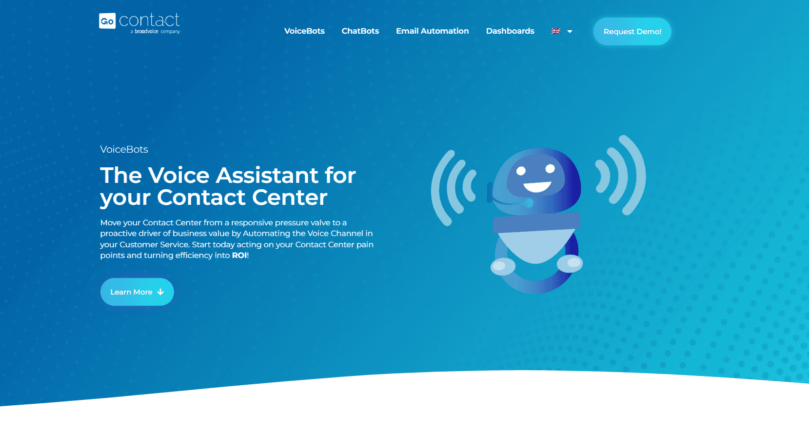An image of the GoContact.ai – VoiceBots project.